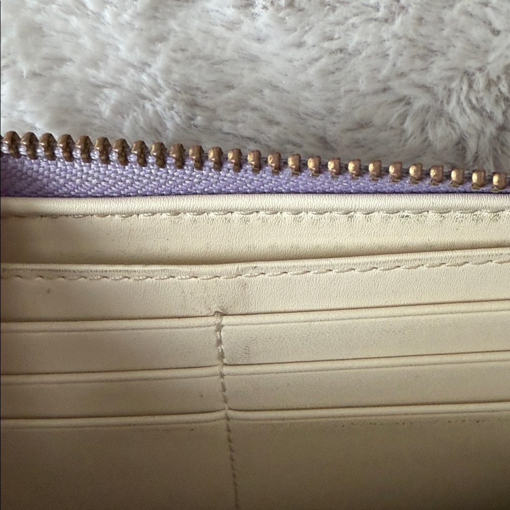 Kate Spade New York Women’s Lavender Zip Around Wallet - Picture 11 of 13